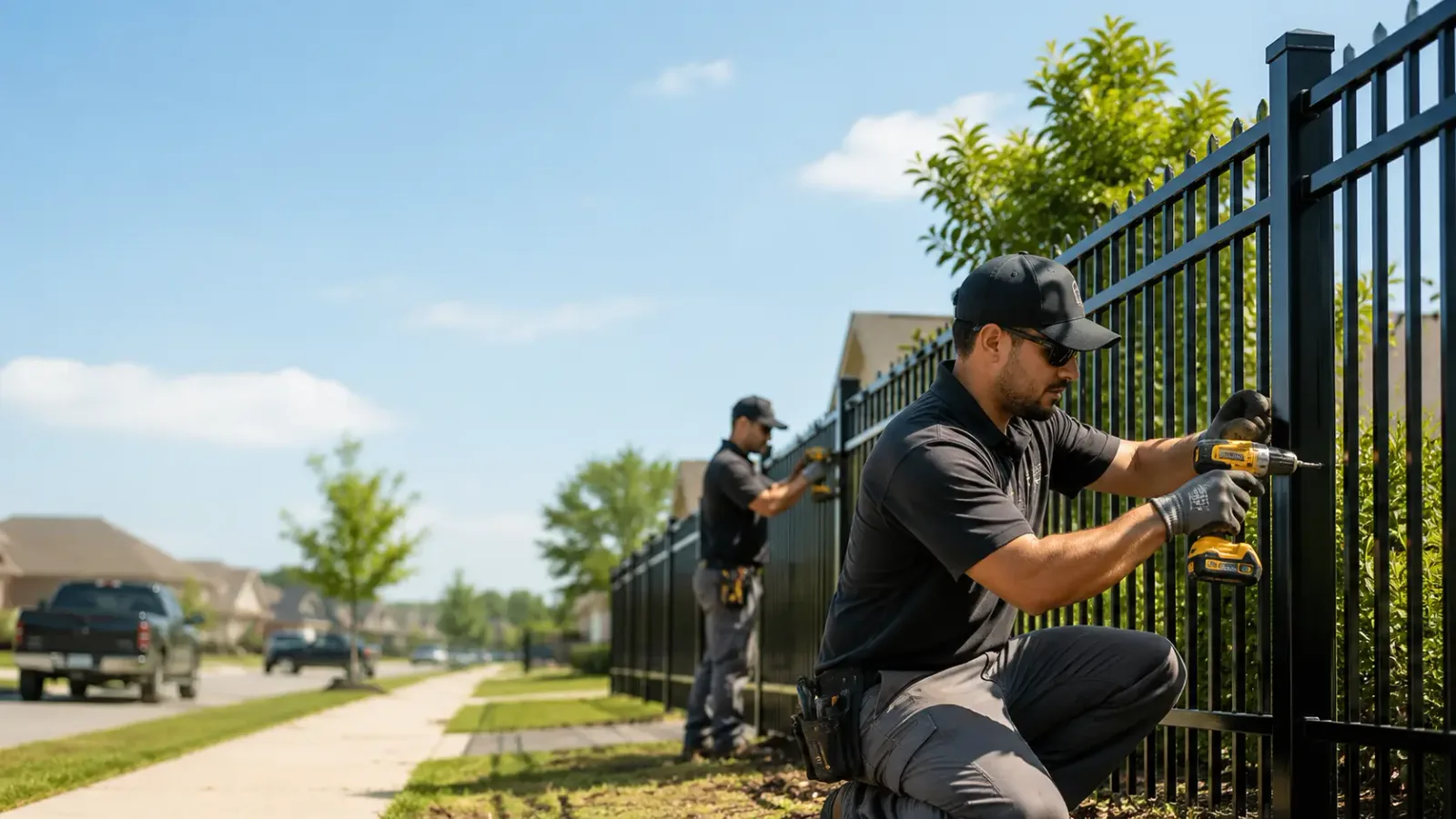 Metal Fence Installation in Bunker, MO